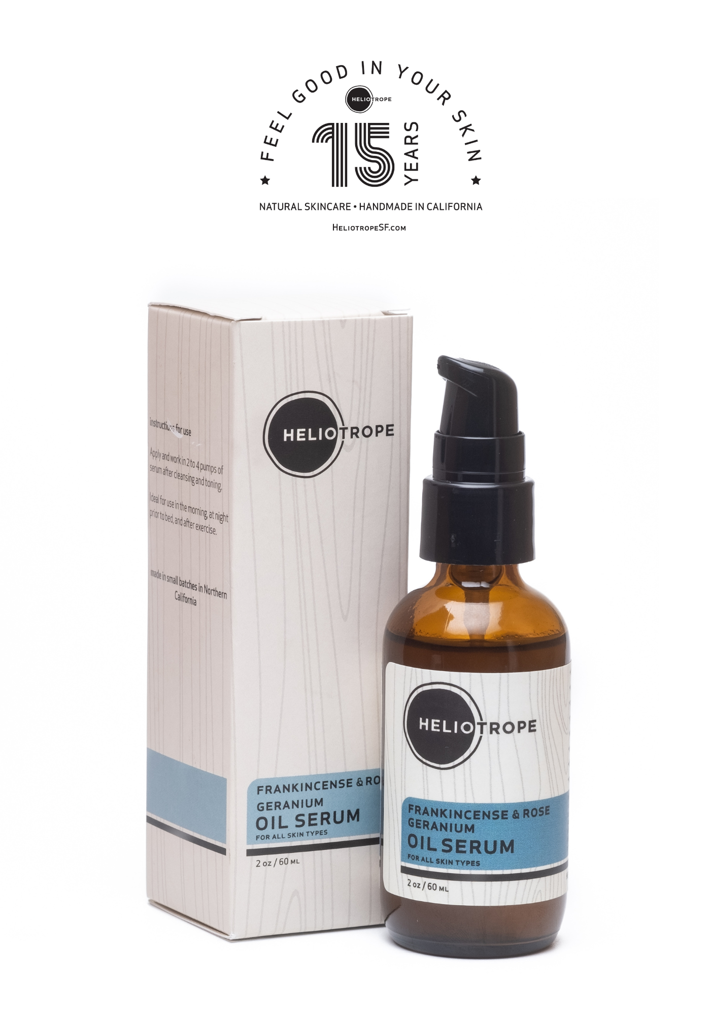 Frankincense & Rose Geranium Oil Serum