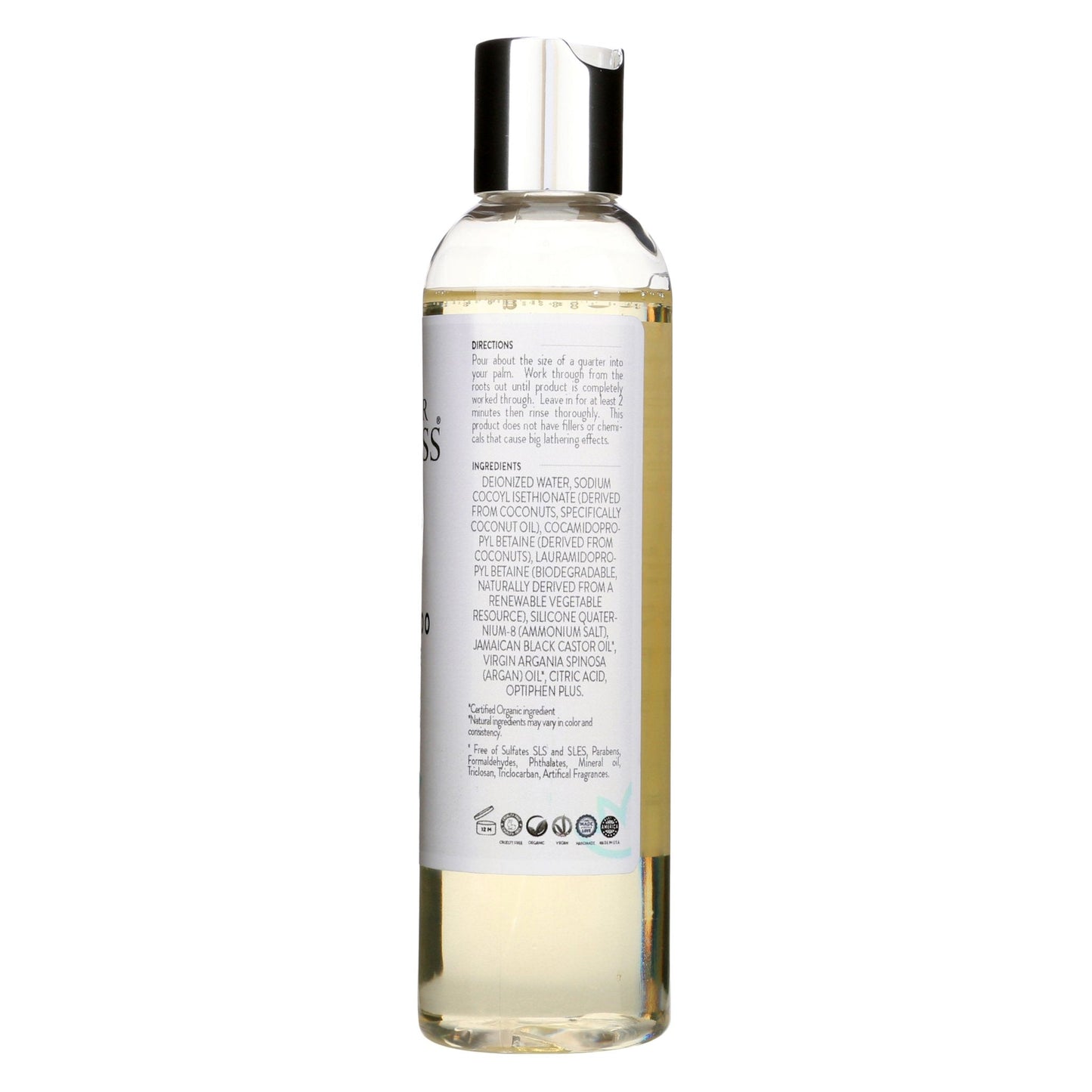 Organic Sulfate-Free Shampoo with Argan Oil for Healthy Hair